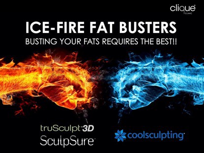 Coolsculpting Ice-Fire Fat Busters