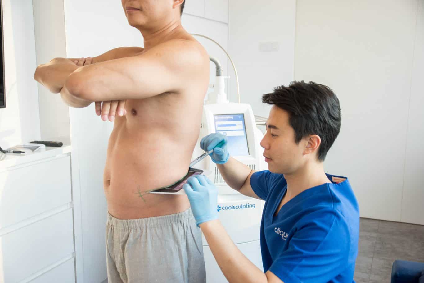 Laser Body Contouring: What To Expect - clique body sculpting 3 Laser body contouring procedure