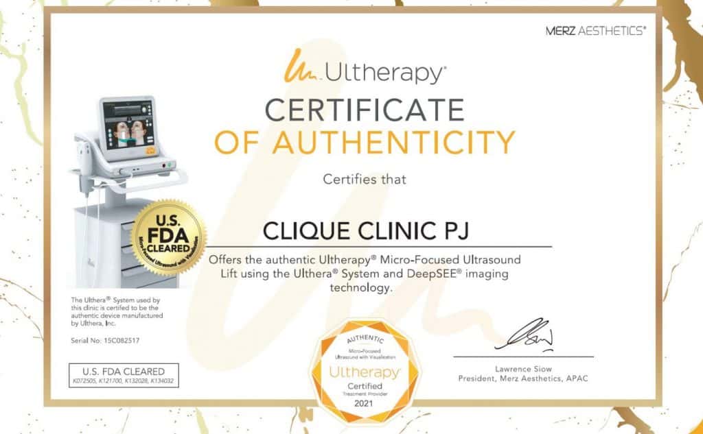 Best Ultherapy Malaysia
