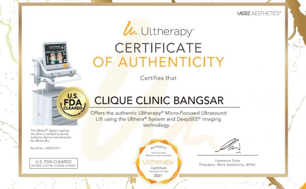 Best Ultherapy Malaysia