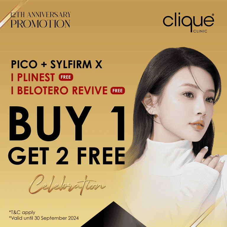 14th Anniversary Promotion | Pigmentation, Acne, Lifting & Body Contouring - Clique 12th Anniversary Promotion Pico Sylfirm X 4