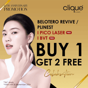 14th Anniversary Promotion | Pigmentation, Acne, Lifting & Body Contouring - Clique 12th Anniversary Promotion Skin Booster Plinest 5
