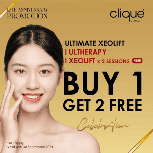 14th Anniversary Promotion | Pigmentation, Acne, Lifting & Body Contouring - Clique 12th Anniversary Promotion Ultimate Xeolift 2