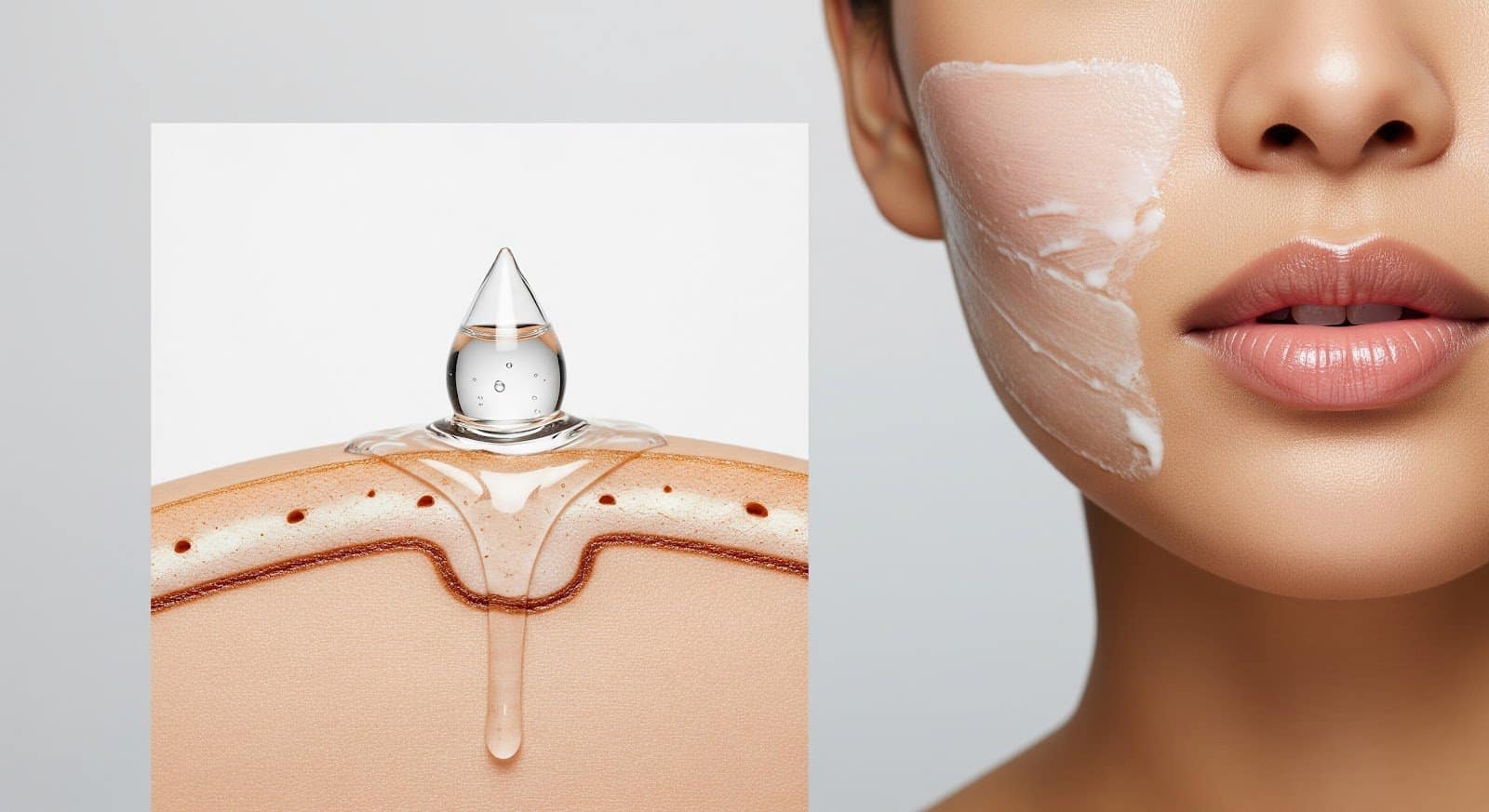 Dimethicone is a silicone‑based polymer (technical name: polydimethylsiloxane) widely used in skincare, cosmetics, and even medical dressings.