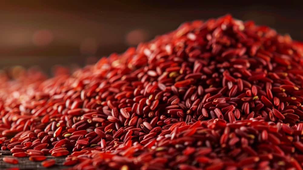 Red Rice vs Red Yeast Rice: Which Is Better for a Daily Diet? - pile red yeast rice 3 red yeast rice