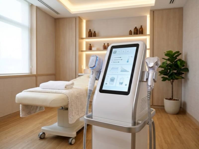 Cryo Facial Therapy: What Is It, Benefits & Expectations - advanced cryo facial device 3 Advanced cryo facial device with cryo and ultrasound technology